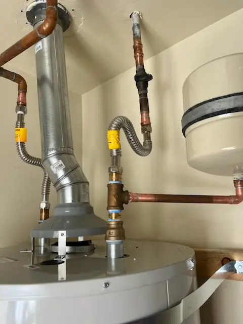 Water heater installation and plumbing repair in Saybrook Manor